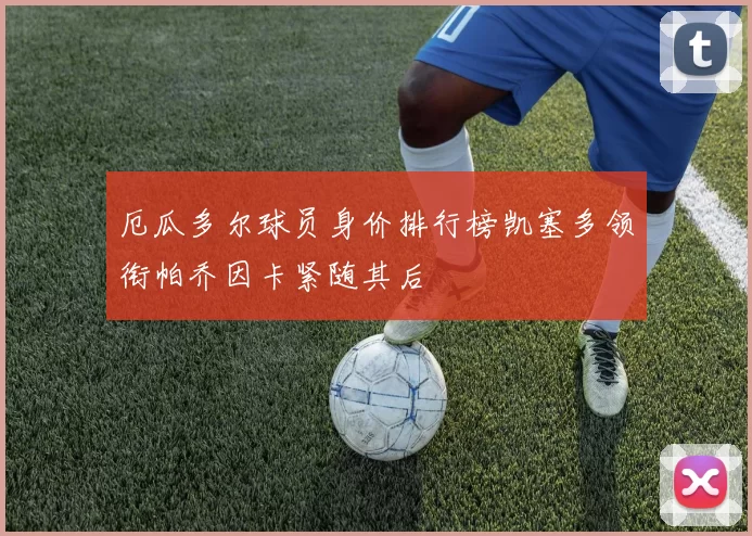 厄瓜多尔球员身价排行榜凯塞多领衔帕乔因卡紧随其后